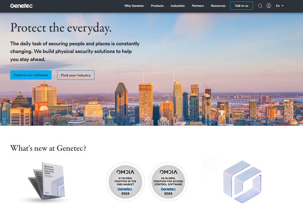 Genetec Inc: Leader in unified physical security software