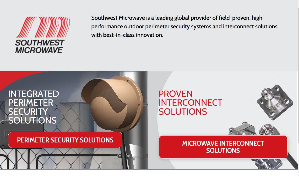 Southwest Microwave, Inc.  High performance outdoor perimeter security